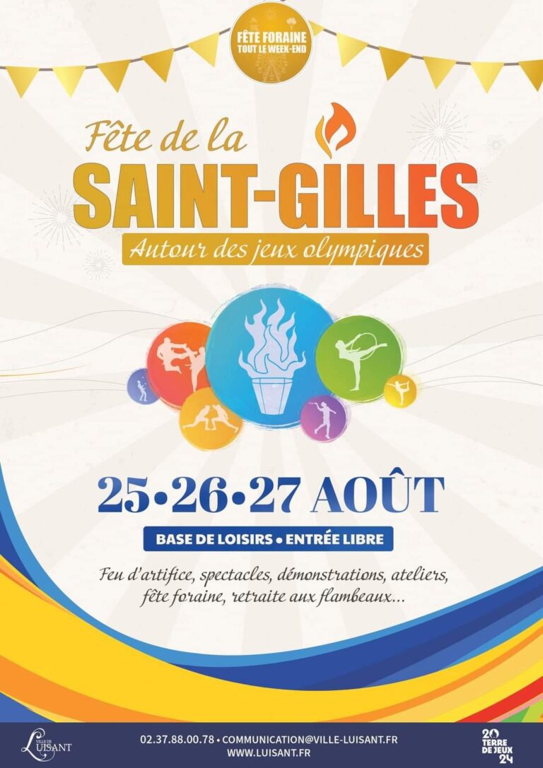 Fête communale – St Gilles à Luisant – Août 2023